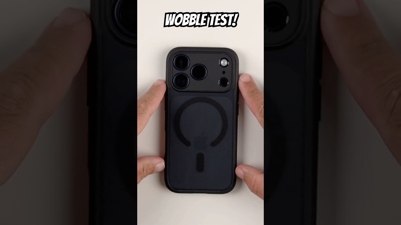 Тест на вибрацию iPhone 17 Pro Spigen Ultra Hybrid!