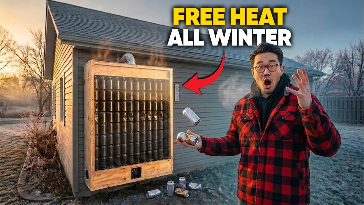 $2 Solar Heater Was CLASSIFIED in 40's — Heats Any Room for FREE. Energy Company Wants To BANNED IT