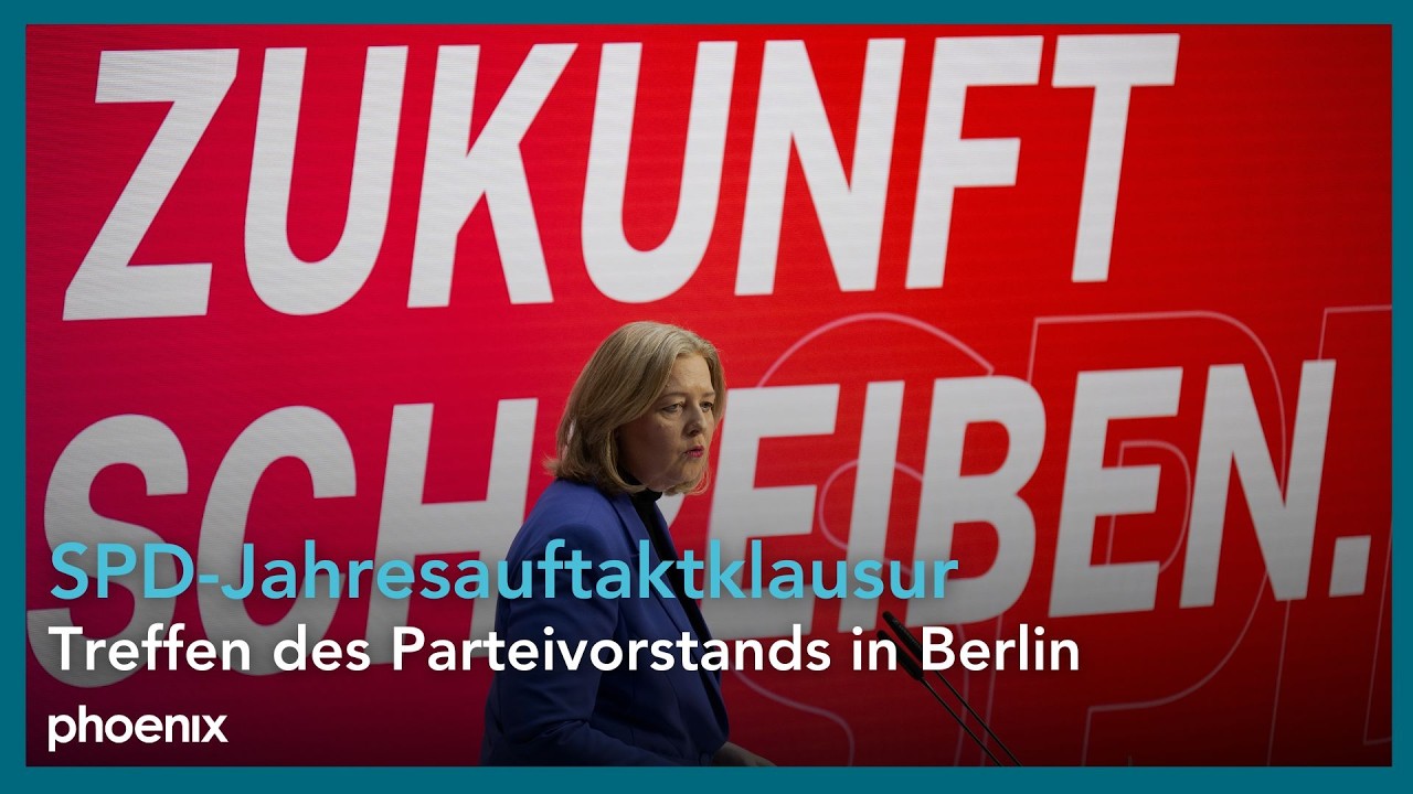 Jahresauftaktklausur des SPD-Parteivorstands: u.a. Reden von Bärbel Bas und Lars Klingbeil