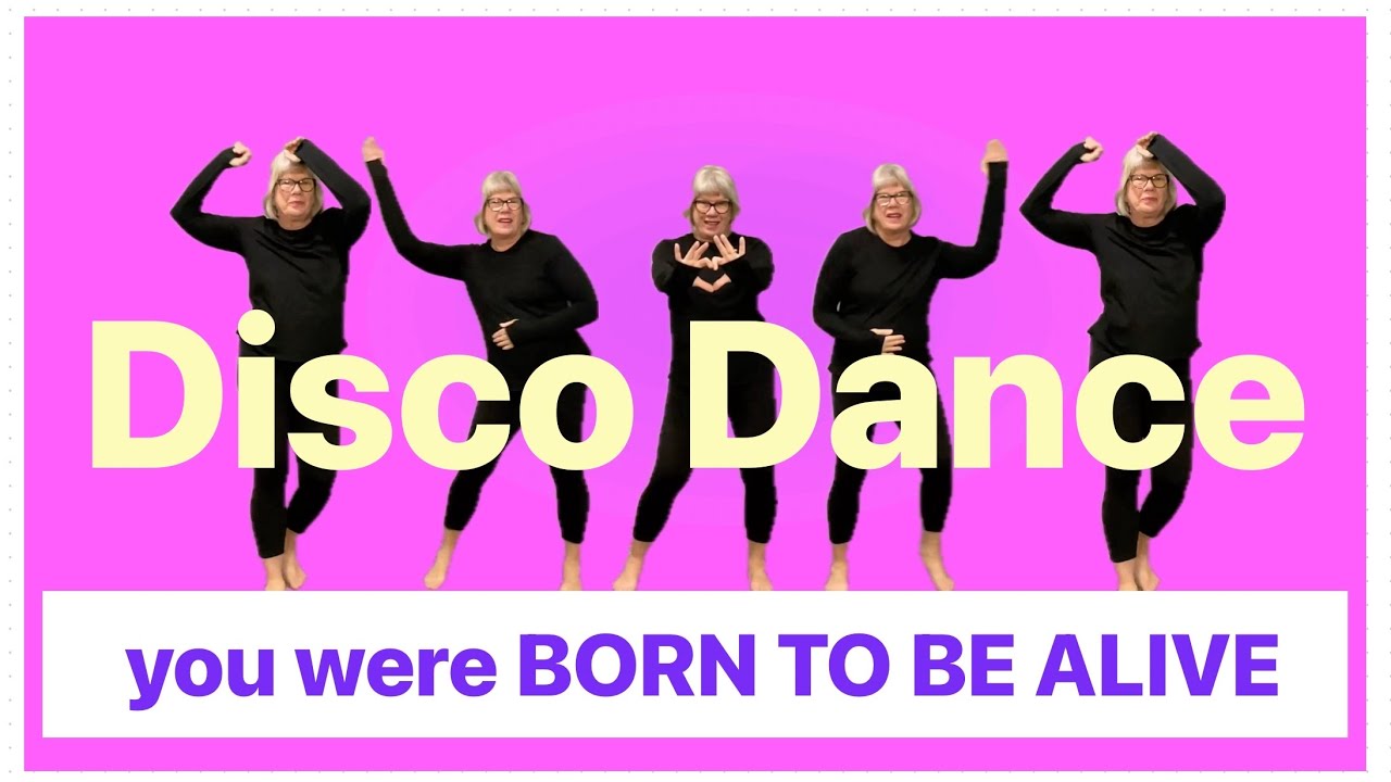 🌟70’s DISCO, Low Impact, Easy BEGINNER Walking Pace Workout:  4500 Steps in 45 Min🌟