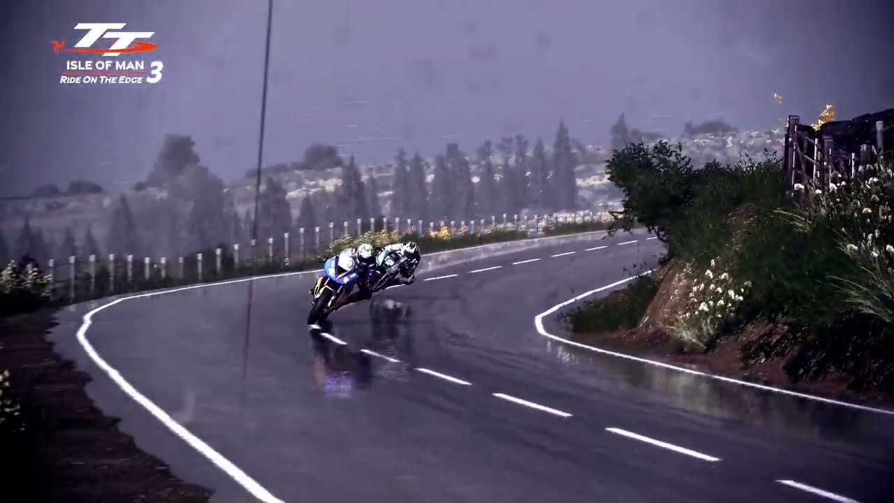 Face-Off 1VS1 3 - Race 3 - Dusk - Rain - TT Isle of Man - Ride on the Edge 3