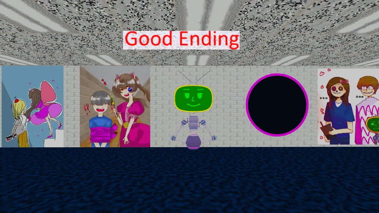 Good Ending - Alex's School #02 - Baldi's Basics Custom Map