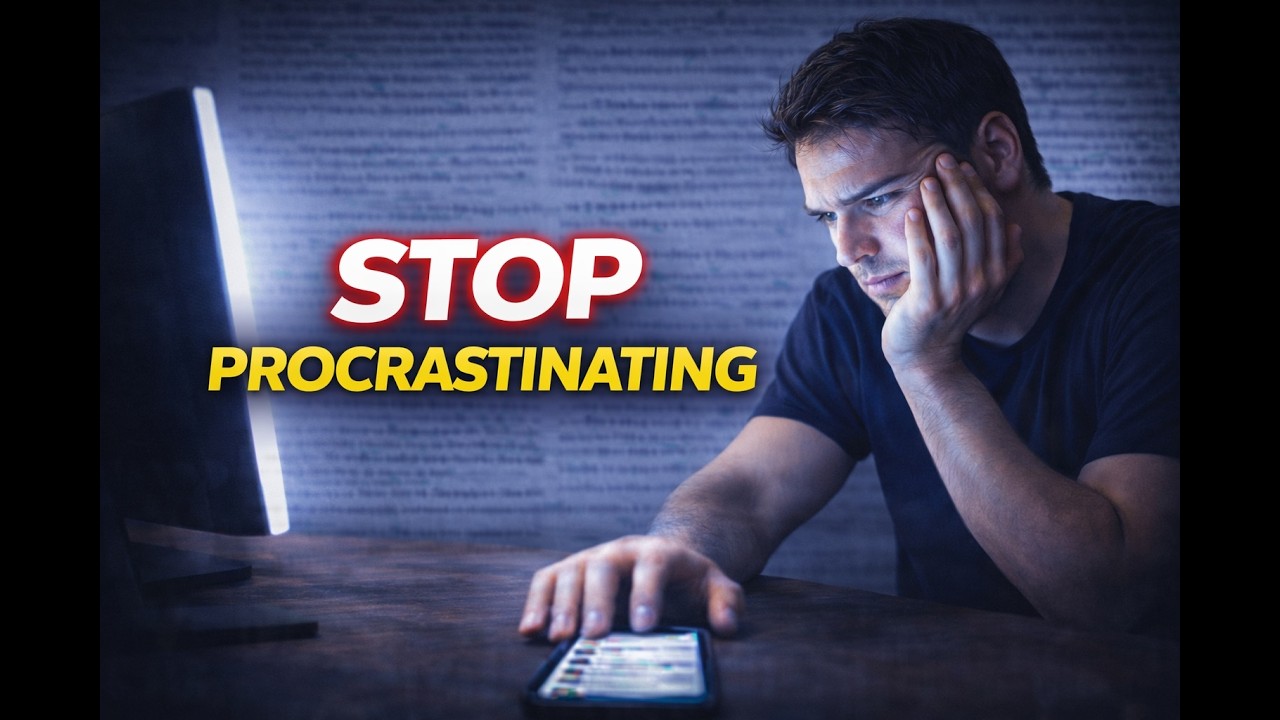 How to Stop Procrastinating - Science Explained