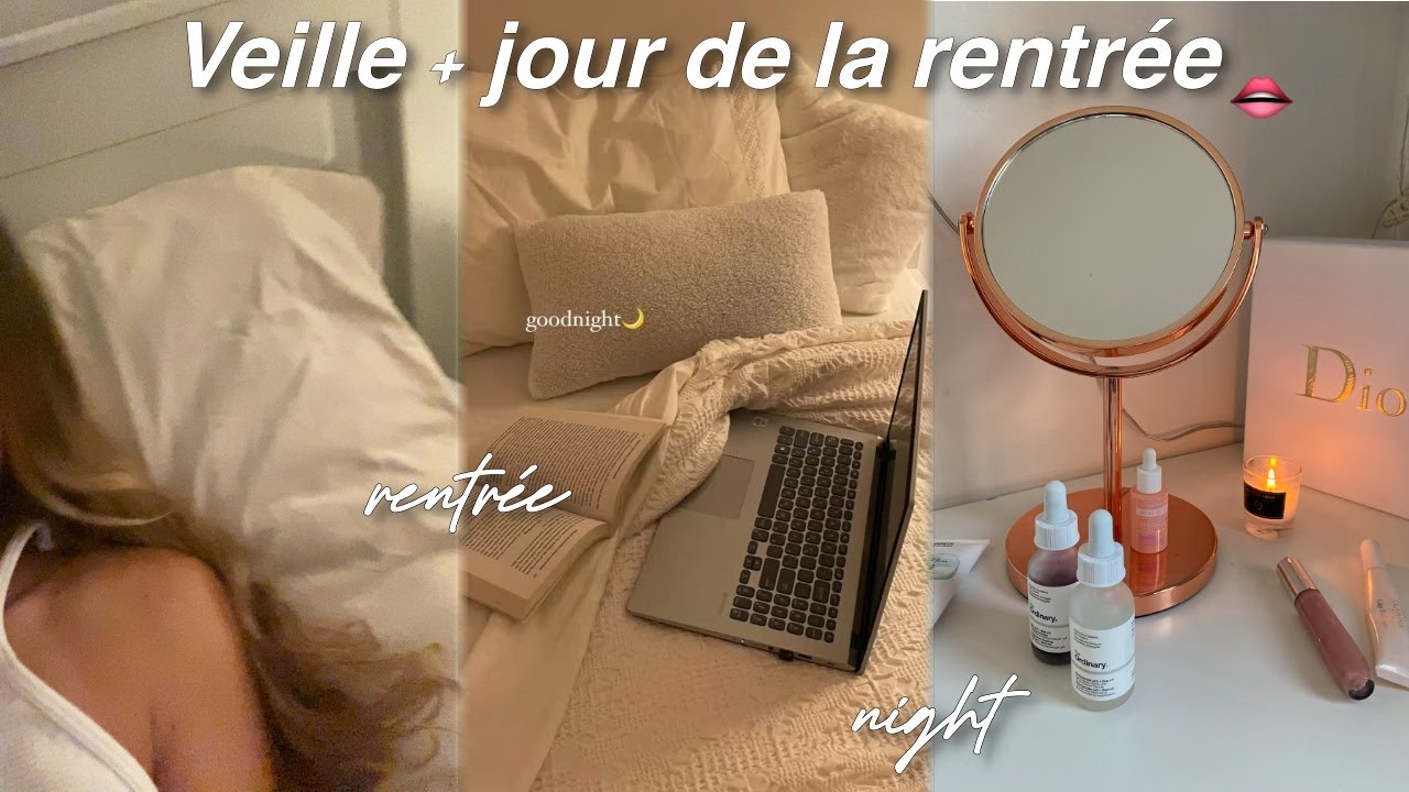 Vlog | Veille et jour de la rentrée