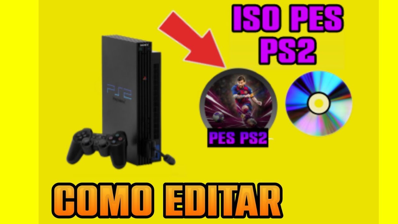 COMO EDITAR UMA ISO DE PES  PS2 TEXTURAS E AUIDO #1