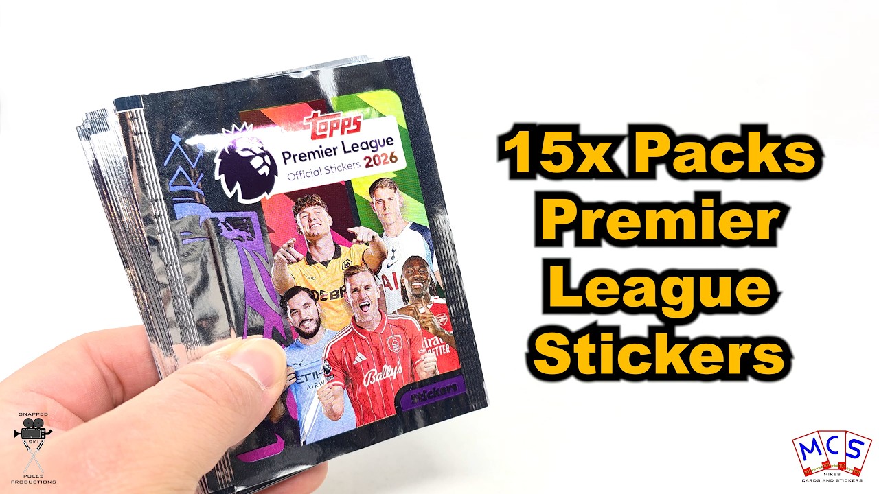 Topps Premier League 2026 stickers - Opening 15x PACKS - Mikes Cards and Stickers # 641
