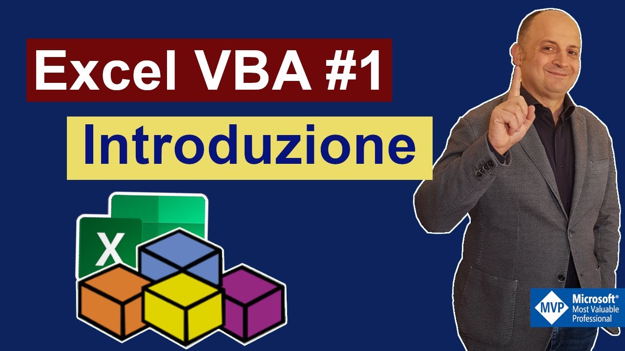 Excel VBA #1 Introduzione, ambientamento nell' editor e prima routine di esempio, la mia prima macro