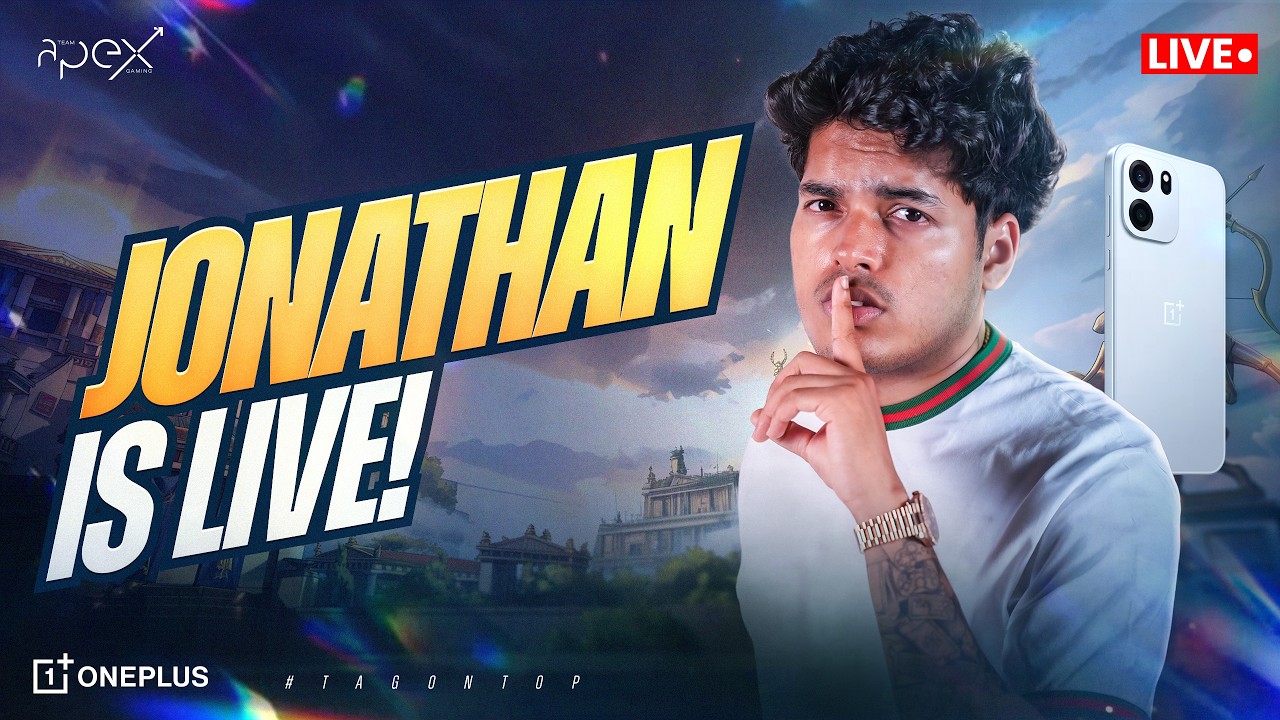 MVP OR WHAT! | JONATHAN IS BACK!!🖤 | BGMI!