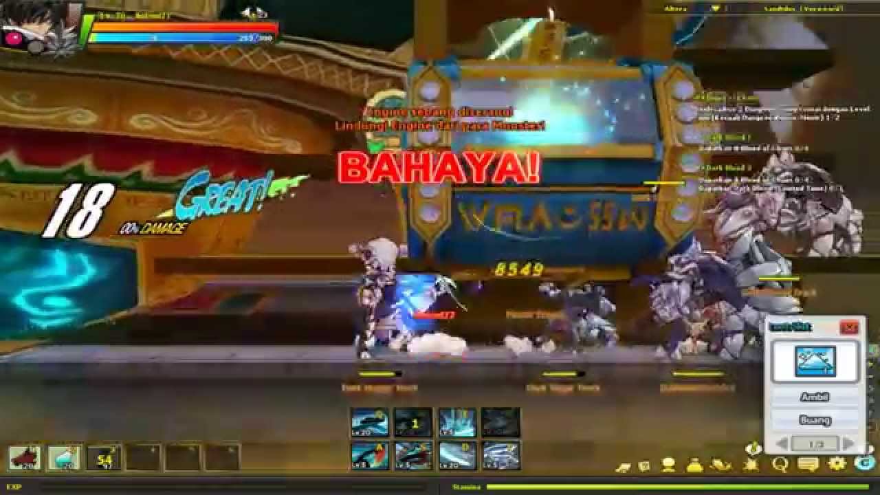 Antoni77 Play Solo BM Sandtilus Part 1 (Elsword Indonesia)