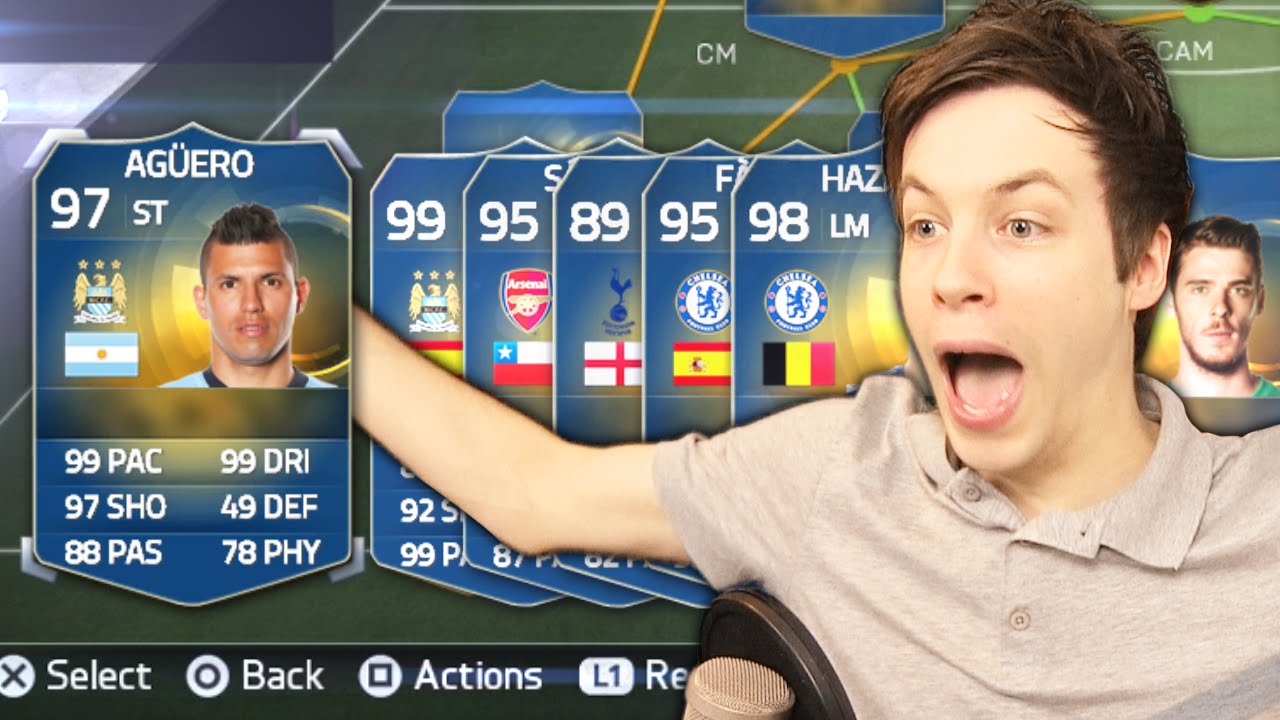 БЕЗУМНЫЕ ИГРОКИ КОМАНДЫ СЕЗОНА FIFA 15!! - TOTS