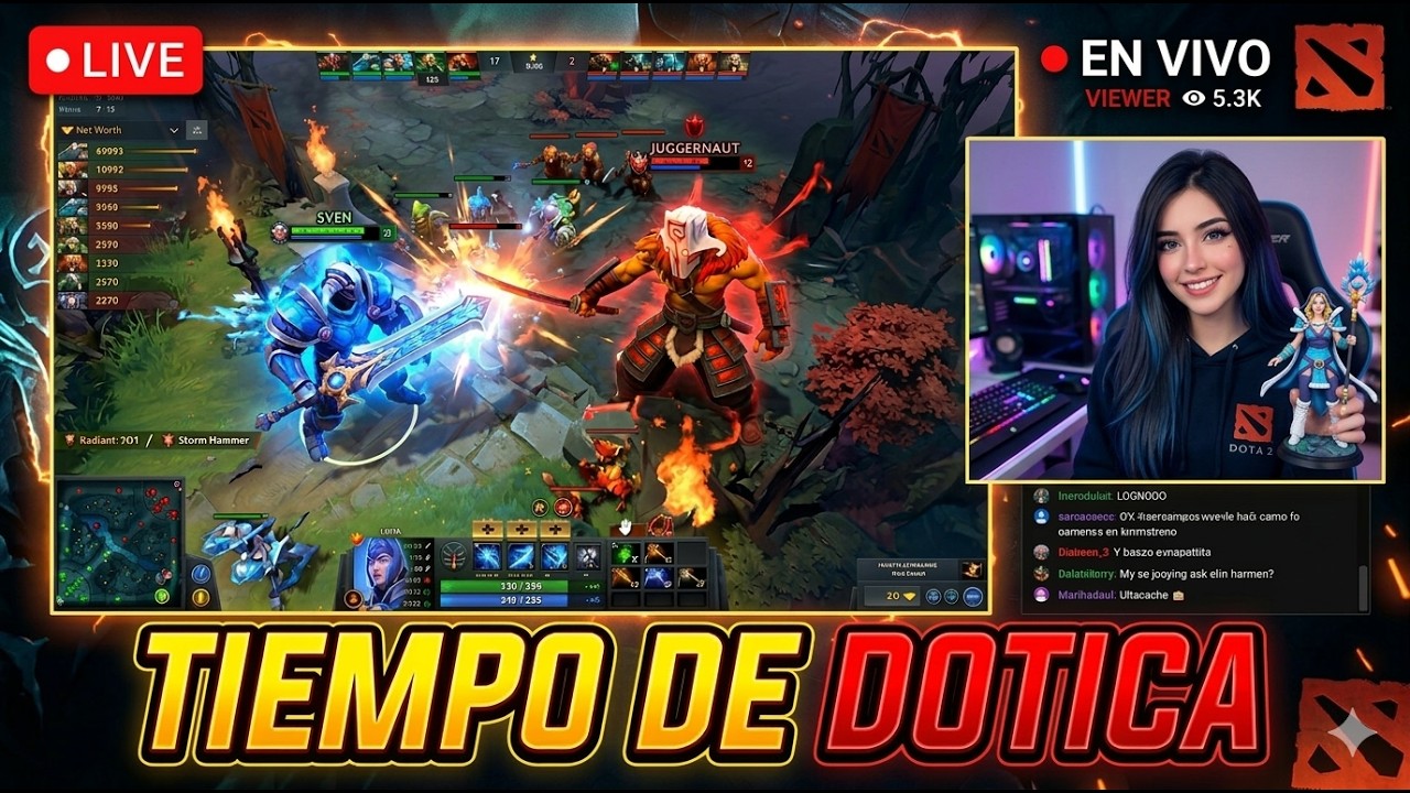 Tiempo de dotica a divertirse ¿Rampage o Feed? Averigüémoslo en vivo🎮