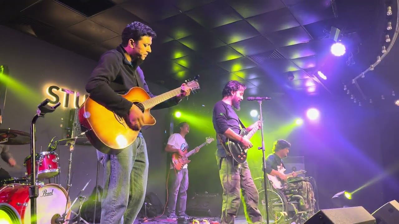 Shankh the band performing live at studio Xo Gurgaon sector 29