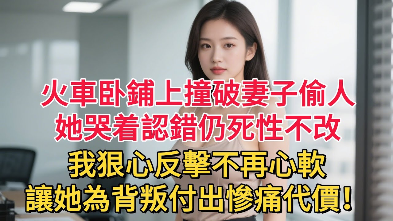 火車卧鋪上撞破妻子偷人，她哭着認錯仍死性不改，我狠心反擊不再心軟，讓她為背叛付出慘痛代價！