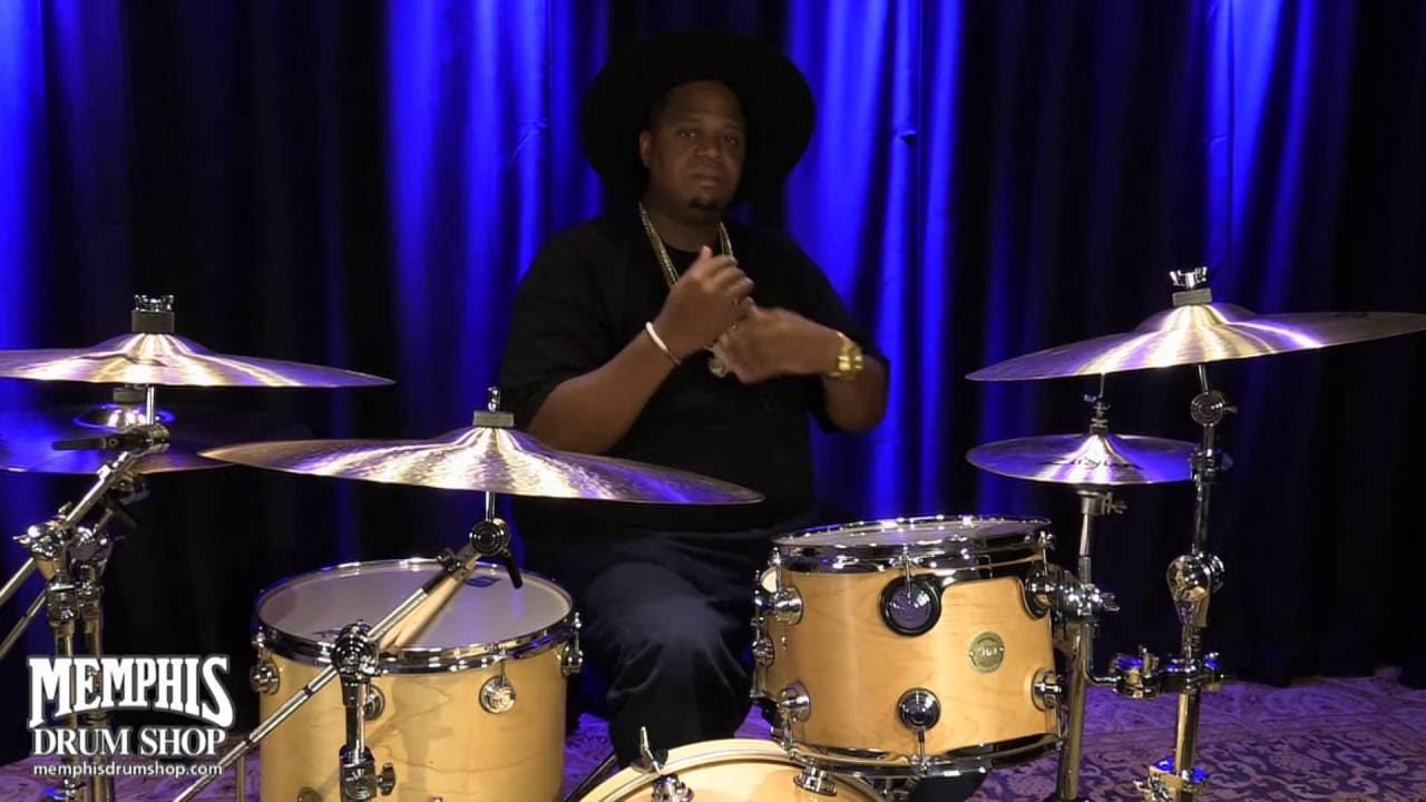 Stanley Randolph - Bass Drum Foot Warmup at Memphis Drum Shop