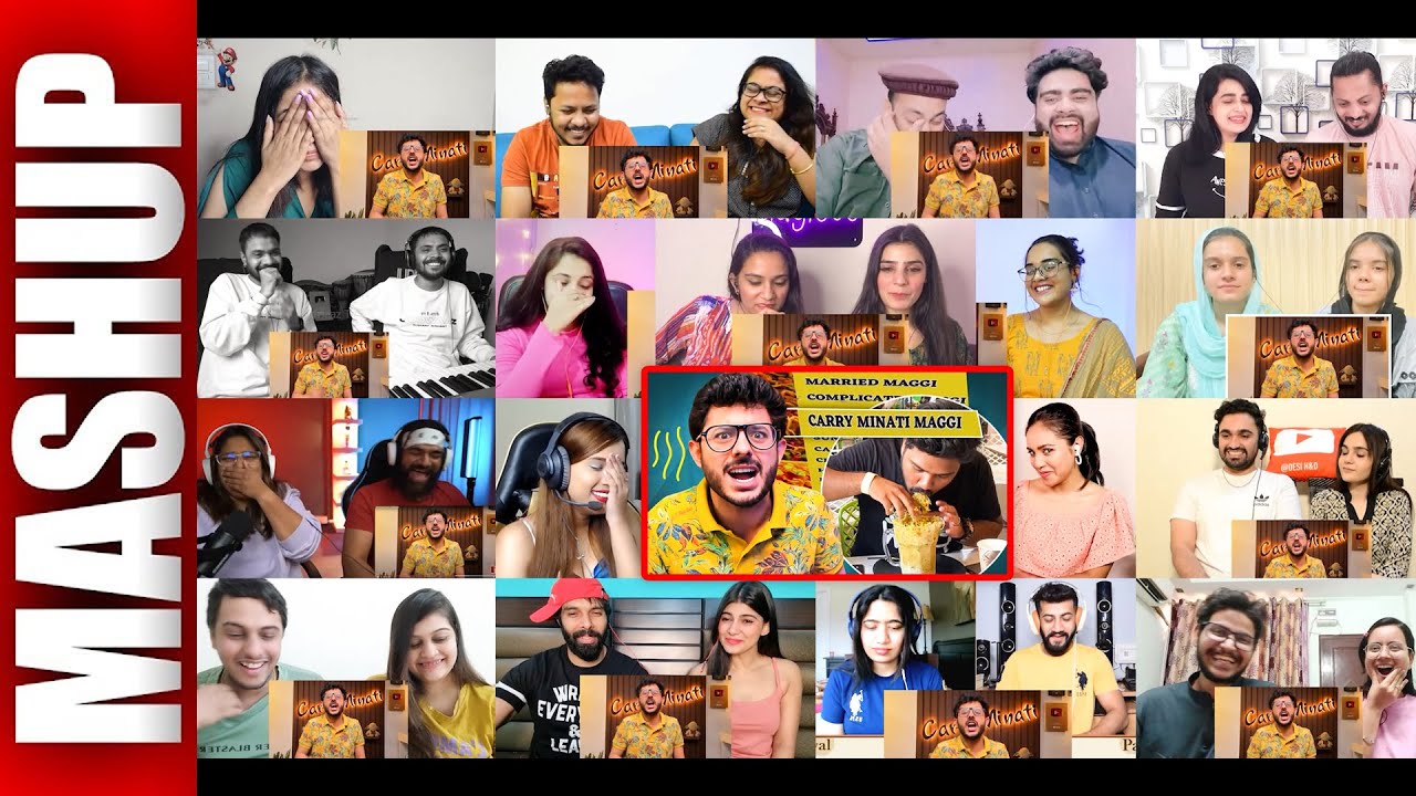 INDIAN FOOD MAGIC | CARRYMINATI | FANTASY REACTION