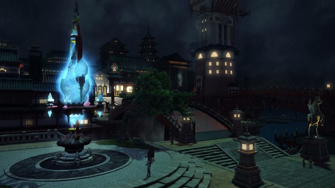 Relaxing Day in Kugane (Final Fantasy XIV Online) - Ambient Music