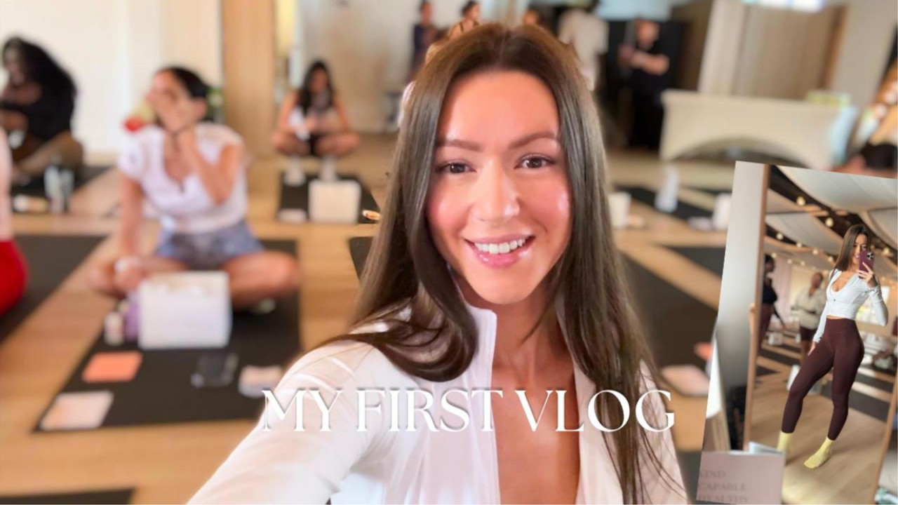 My First Vlog | Slow Sunday, Pilates & What I Eat in a Day