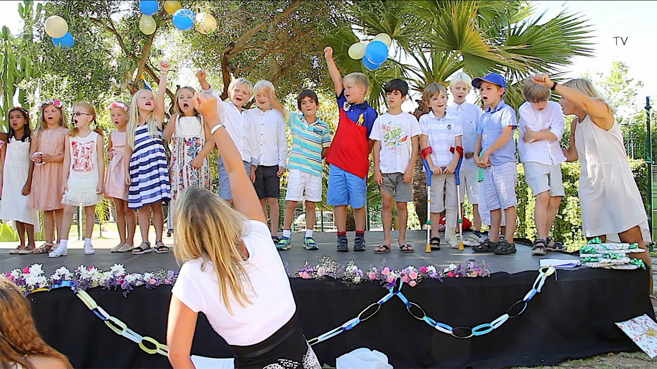 Skolavslutning i Marbella