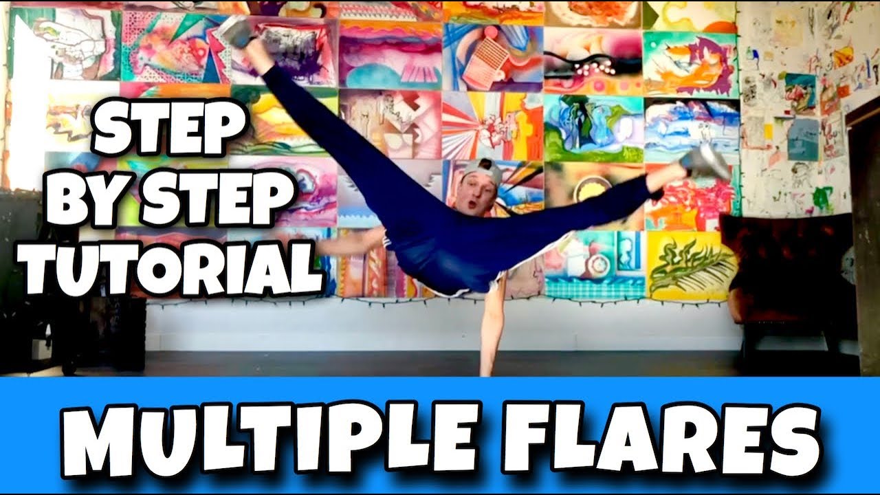 Узнайте, как делать несколько вспышек — шаг за шагом + упражнения — Bboy Power Move Tutorial Как ...