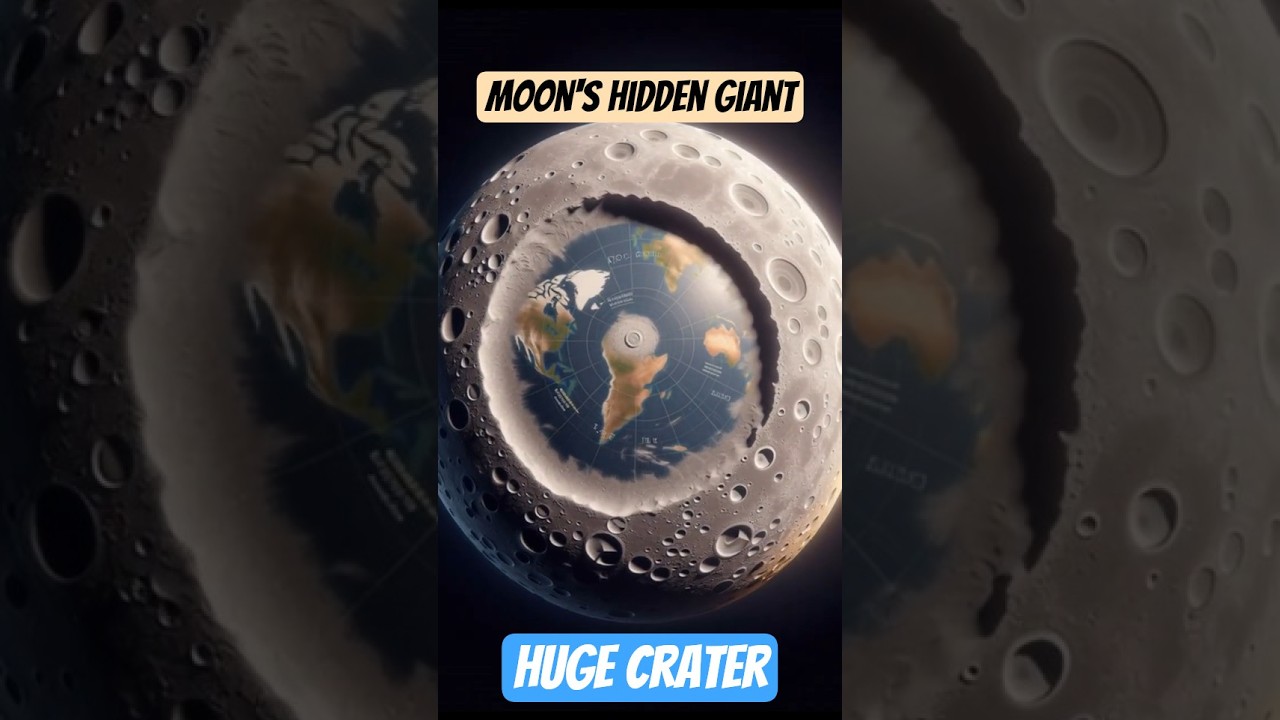 The Moon’s Giant Crater That Can Fit Whole Countries! 🌕💥