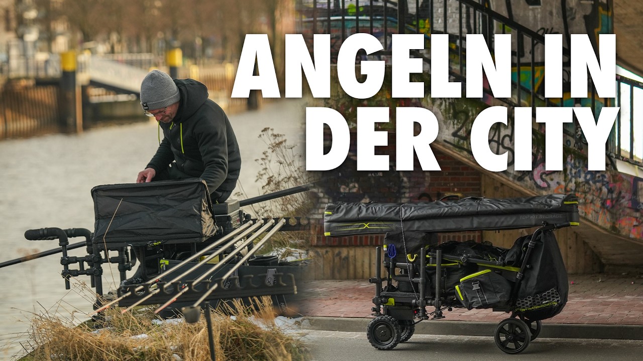 Kopfruten Angeln  im Hafen