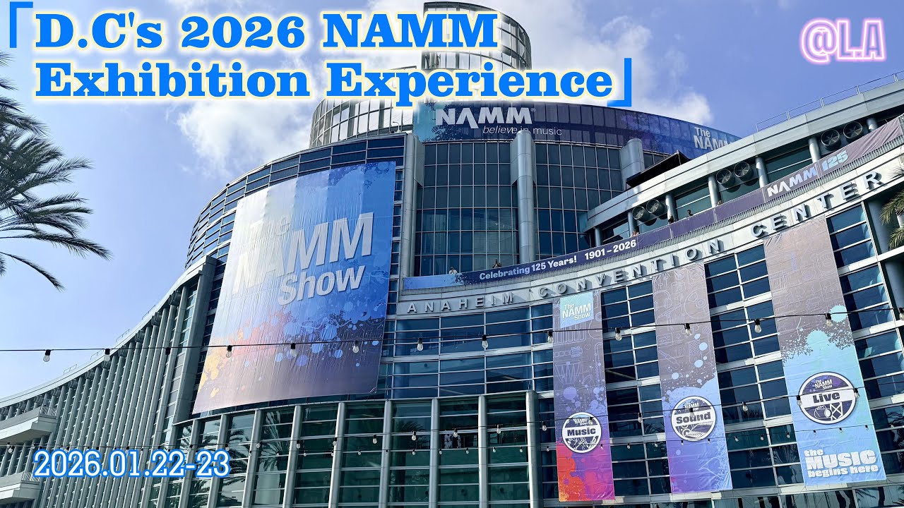 2026NAMM 125th anniversary of the world's largest instrument trade show and live music events