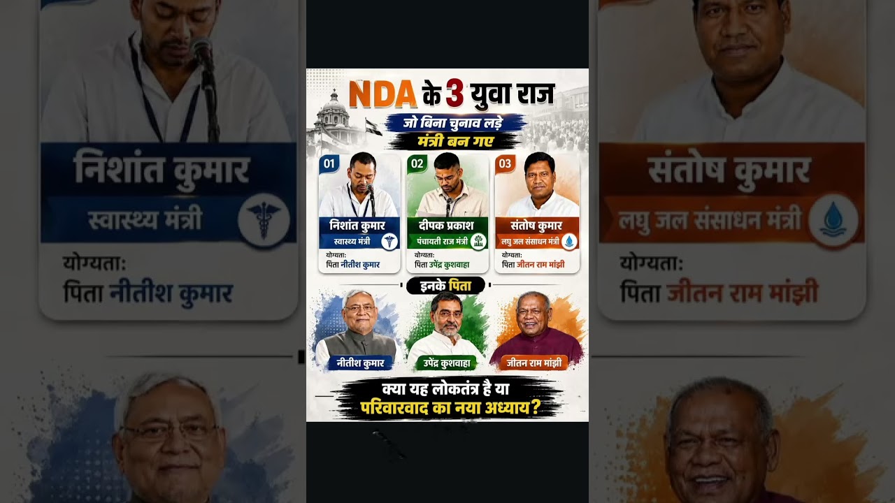 Who is Nishant Kumar? #nitishkumar #modi #bjp #bjpnews#nishant#bihar #biharpolitics #viral #shorts