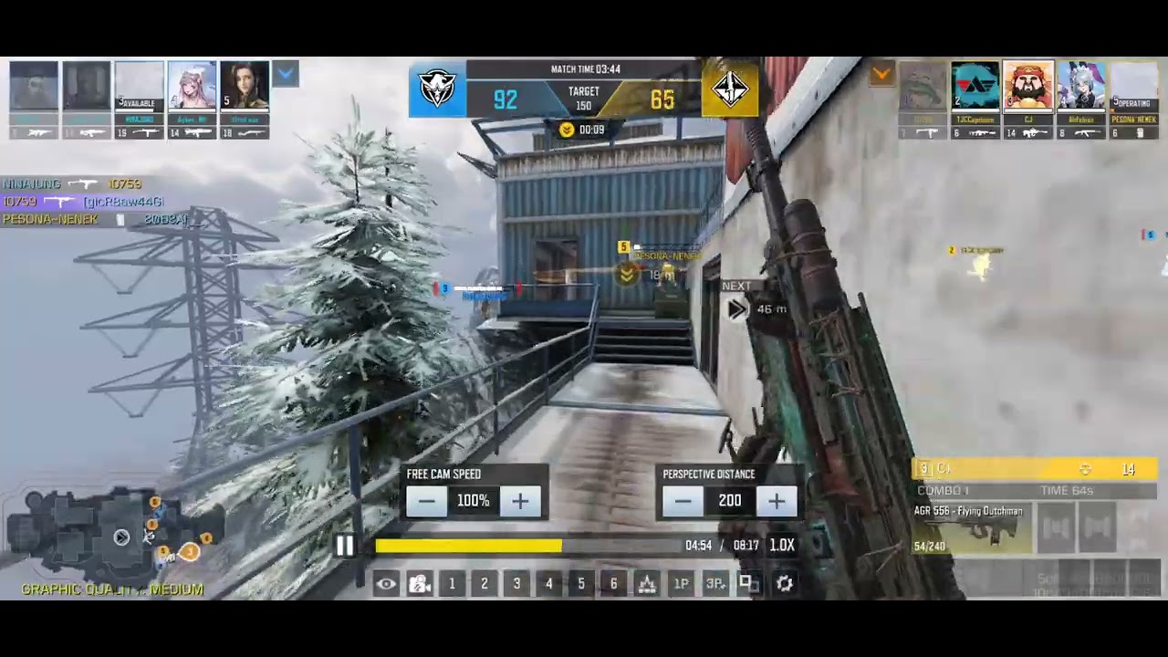The AGR is a solid weapon in Ranked on Call of Duty Mobile at the right hands #CallofDuty #AGR556