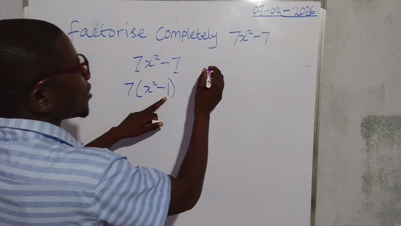 Factorise 