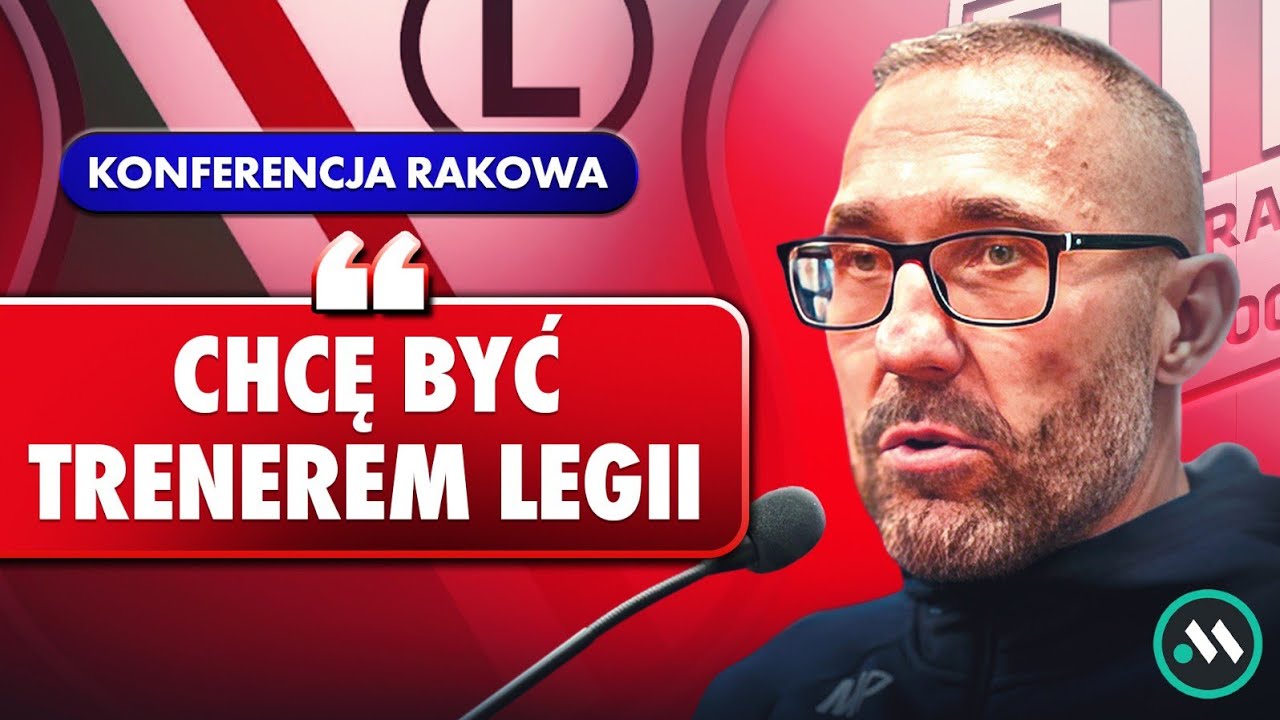 PAPSZUN CHCE ZOSTAĆ TRENEREM LEGII! CO Z RAKOWEM? KONFERENCJA + STUDIO