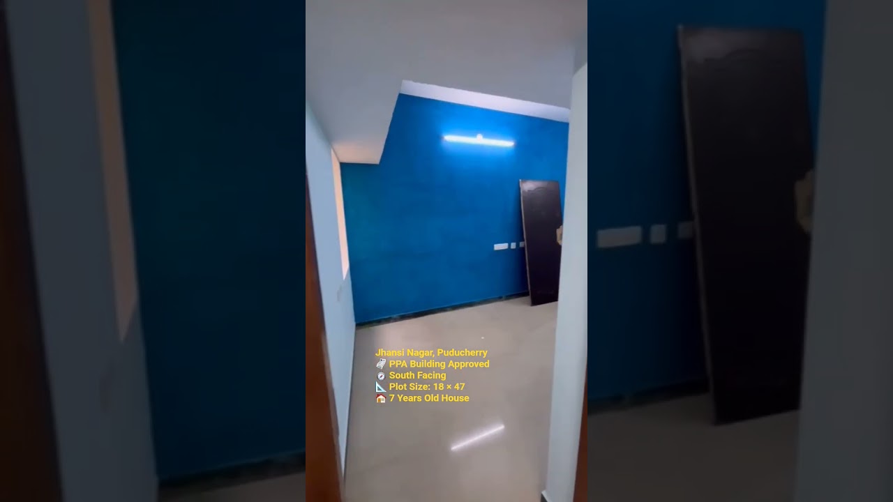 7 Years Old South Facing House | Jhansi Nagar | Puducherry | For Sale 