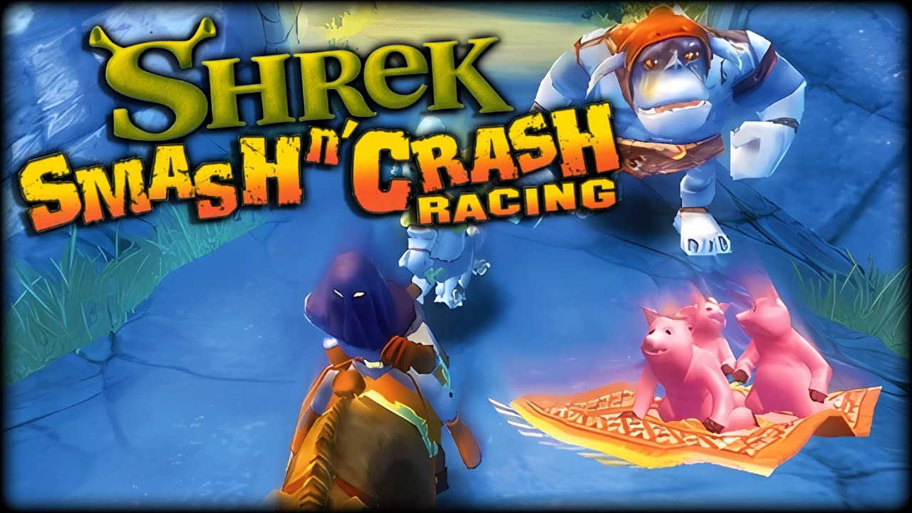 Shrek Smash n' Crash Racing Part 4 - FULL GAME - Red Riding Hood & Wolf (PS2, PSP, Gamecube)