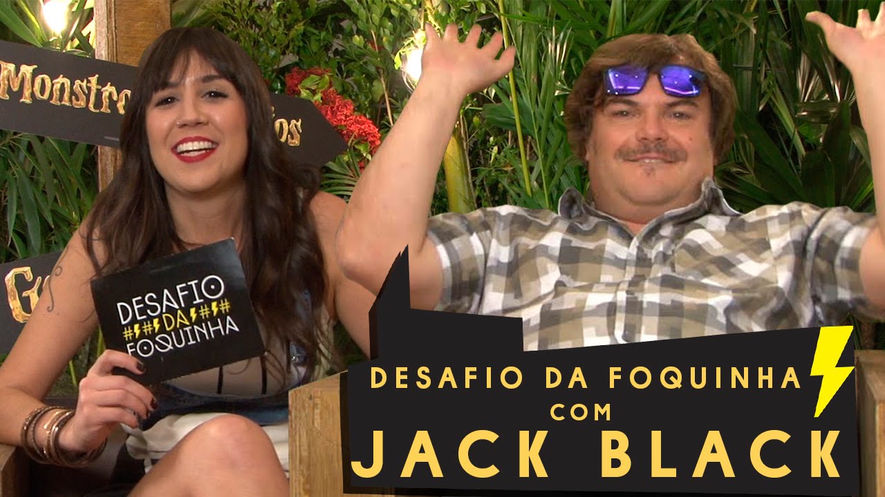 TENTE NÃO RIR COM CACHAÇA ft. JACK BLACK | Desafio da Foquinha