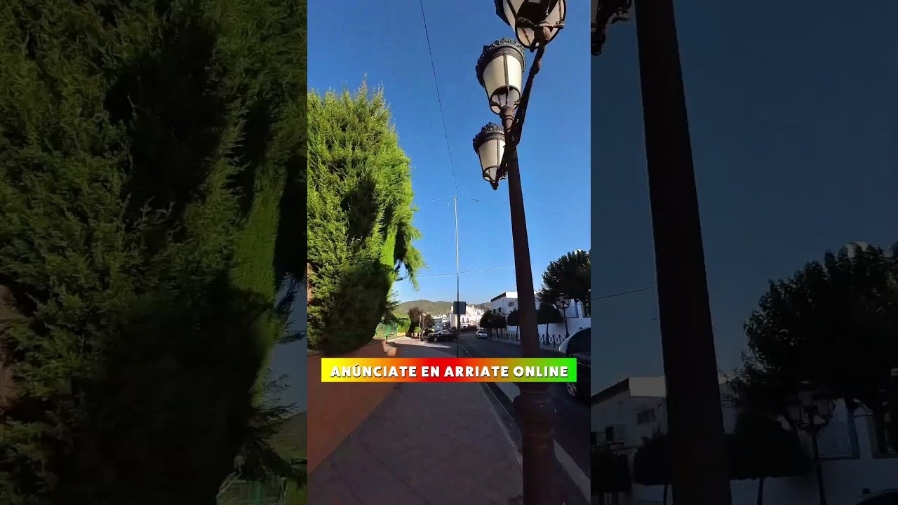 DESDE LA ESTACION DE TREN HASTA EL BAR ALBARR&Aacute; #arriate #malaga #serraniaderonda #turismo