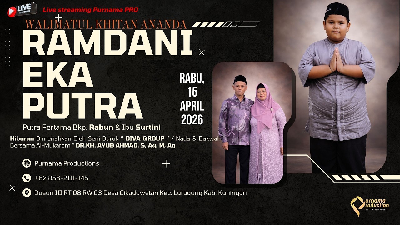 LIVE NGARAK SENI BUROK SIFA NADA GROUP KHITAN RAMDANI EKA PUTRA | Cikaduwetan, 15 April 2026