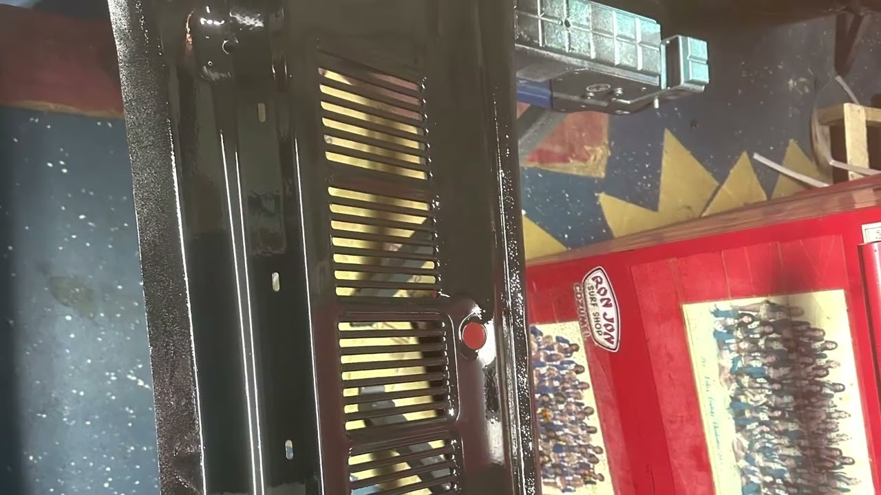 Spraying POR-15