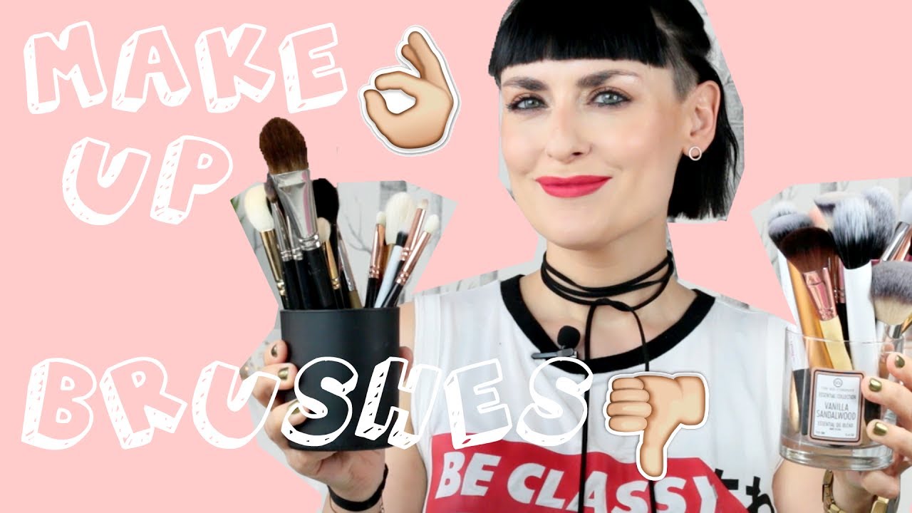 💄MOJE PĘDZLE DO MAKIJAŻU/WAYNE GOSS - PORÓWNANIE/M BRUSH✏️ REAL TECHNIQUES I INNE.