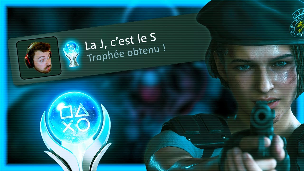 La POLICE 👮‍♀️, un STALKER 👀 et un PLATINE 🏆 (Resident Evil 3 Remake)