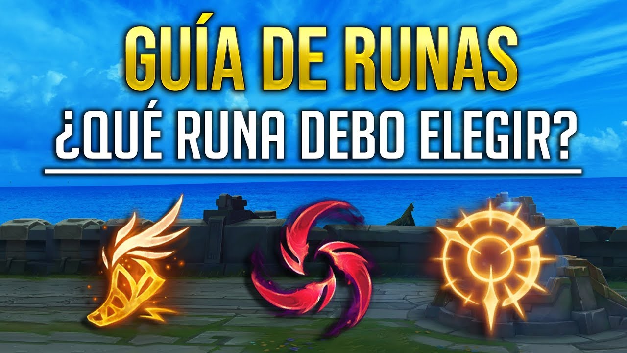 GUÍA DE RUNAS | ¿QUÉ RUNA DEBES ELEGIR? | HIGH ELO