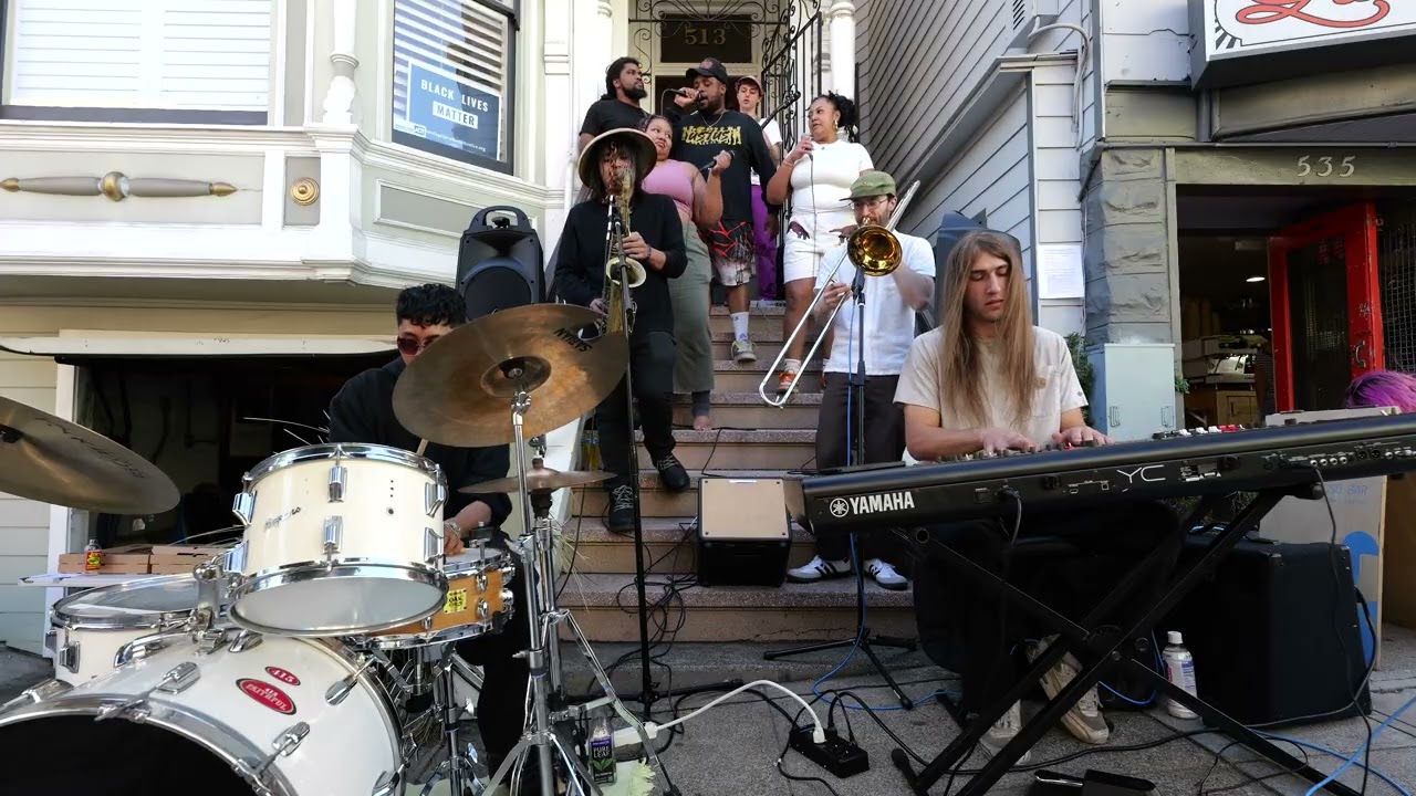 Top Chefs live on Scott Street, San Francisco California