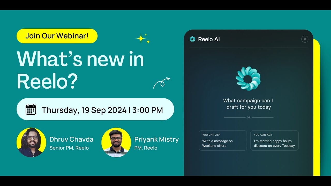 What's New in Reelo | July-September 2024 Roundup | Product Update Webinar
