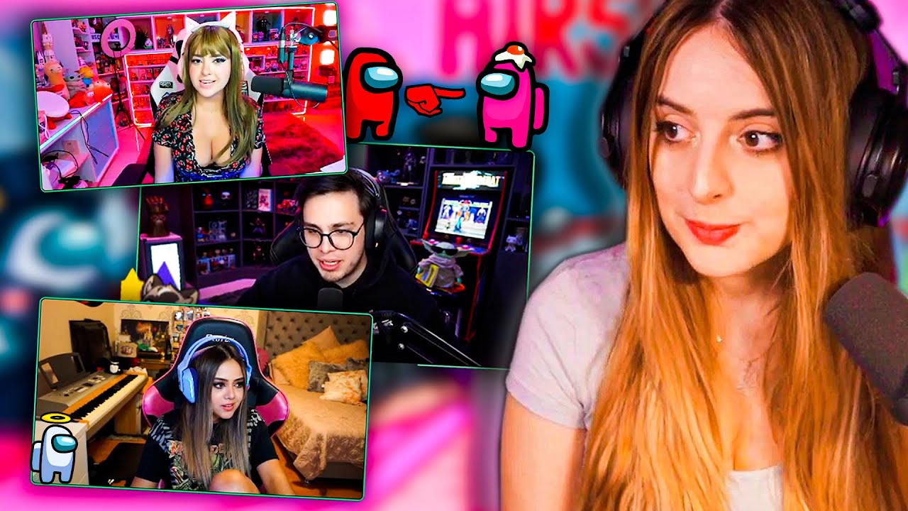 JUGANDO AMONG US con AMIGOS! *voto a la impostora sin querer* 😅| Mayichi