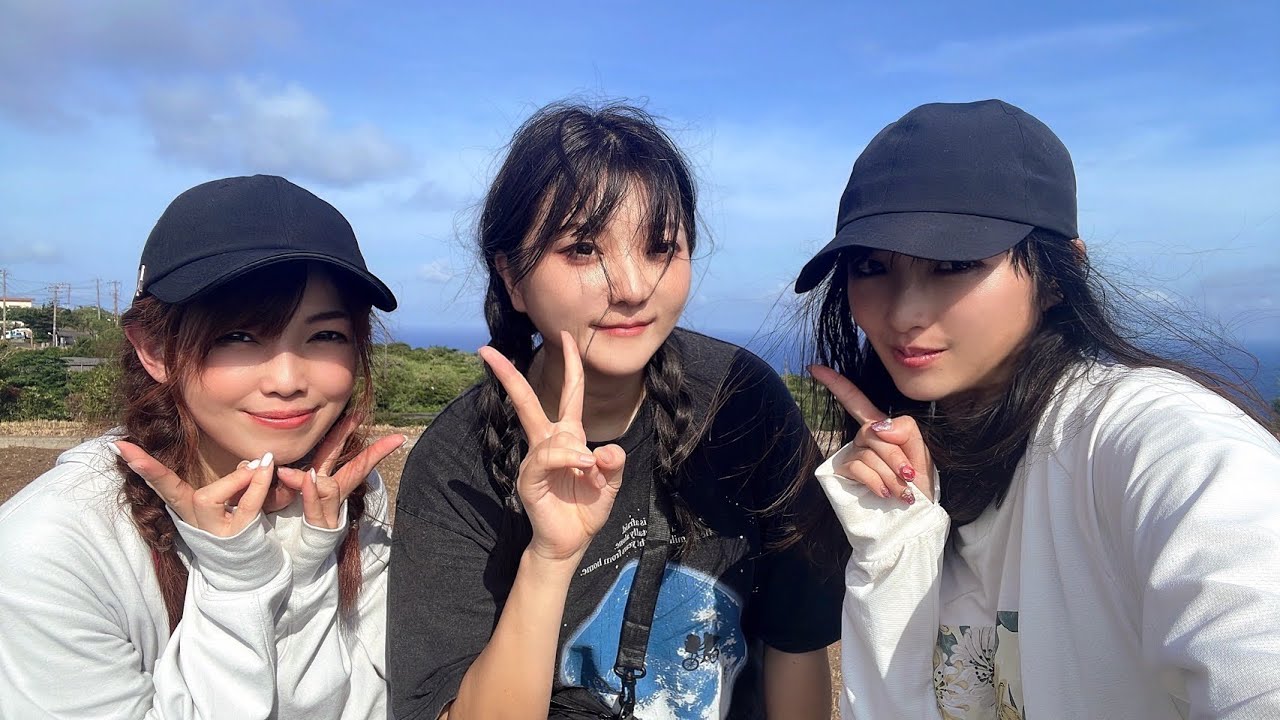 美女3人青ヶ島ガイド密着、幻の大杉で不思議体験、、、
