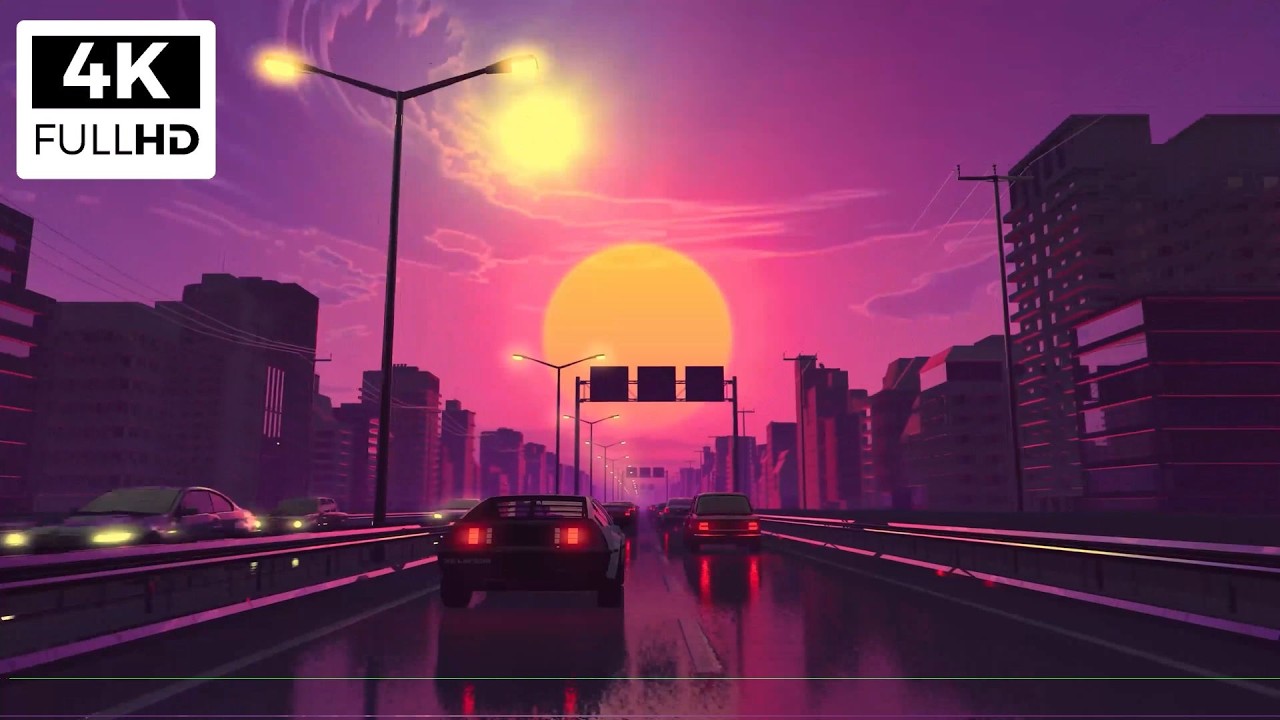 3 Hours of Endless Driving 4K Live Wallpaper