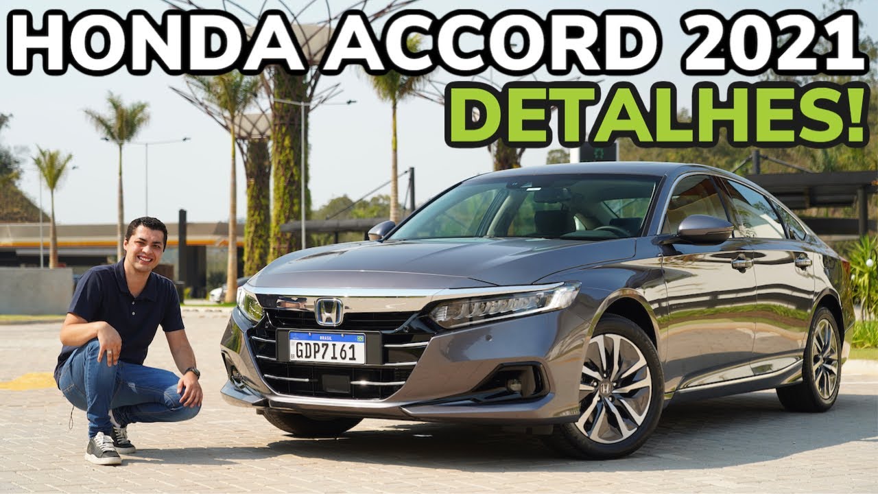 HONDA ACCORD HÍBRIDO 2021 EM DETALHES - Falando de Carro