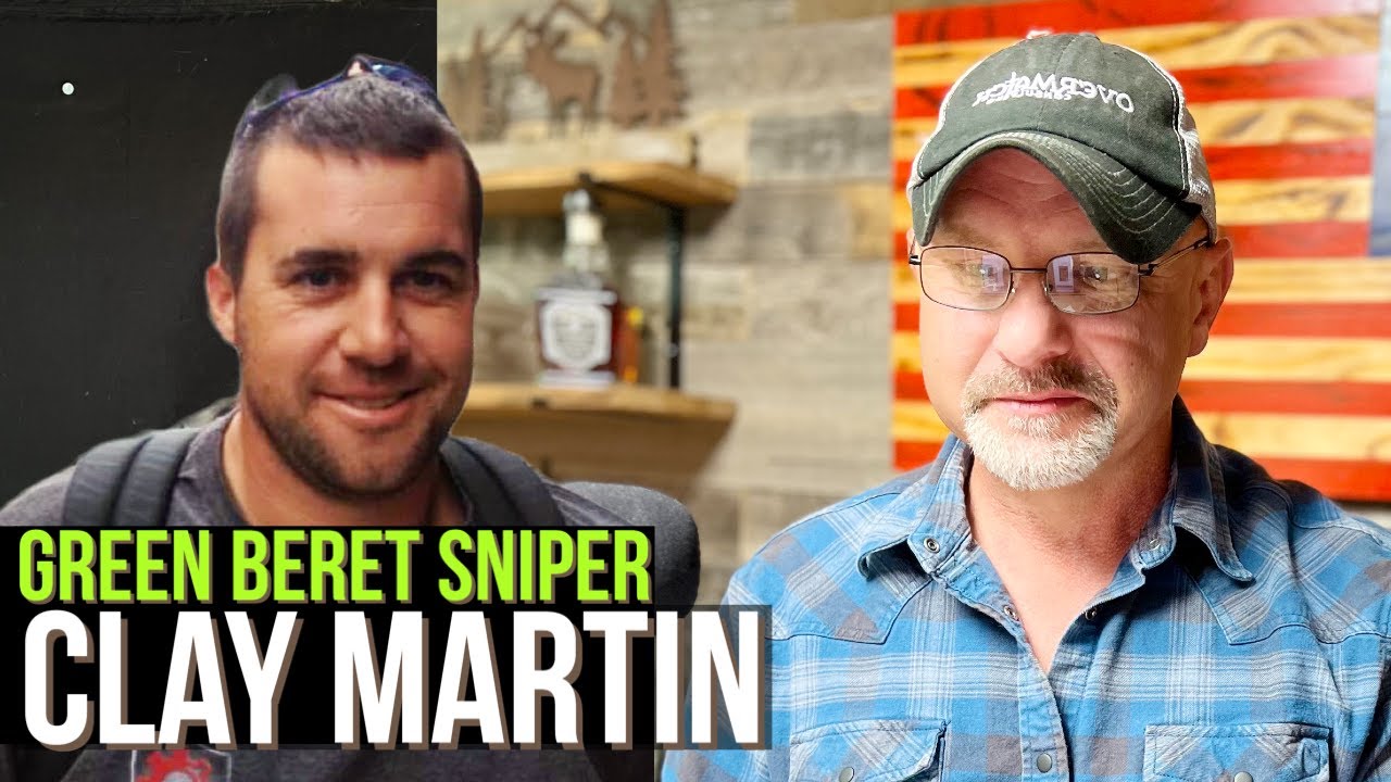 Clay Martin, Marine sniper, Green Beret sniper, published author