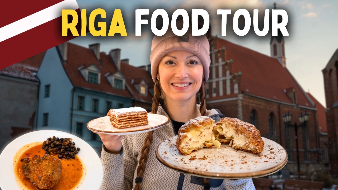 24 Hours In RIGA 🇱🇻  Americans Discover The BEST Latvian Food