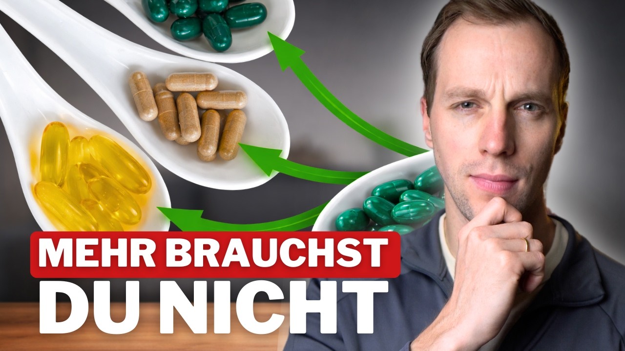 Top 3 Nahrungsergänzungsmittel die wirklich JEDER braucht
