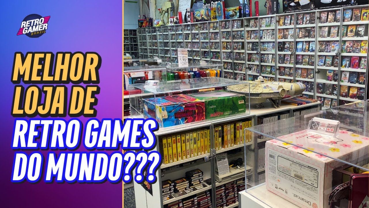 A melhor loja de retro games do mundo? Caçada Gamer