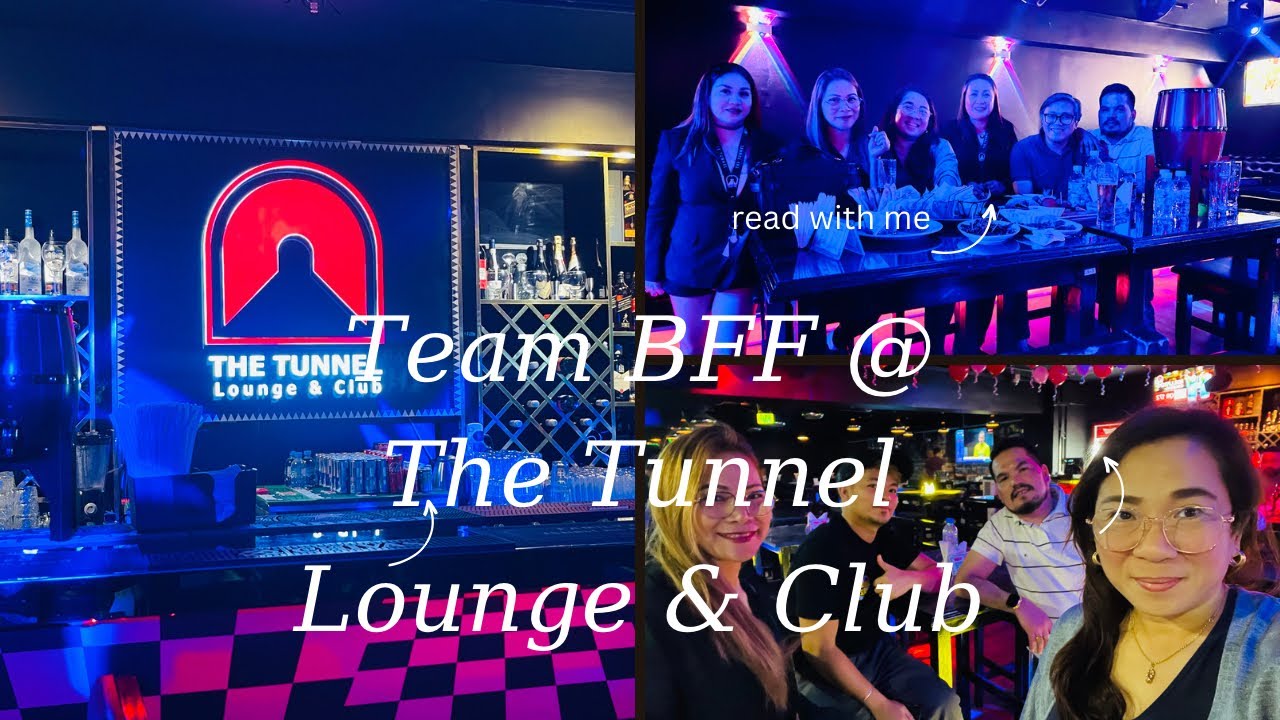 TEAM BFF AT THE TUNNEL LOUNGE & CLUB #familyvlog #bestwesternplusdoha #clubbing #trending